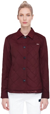(W) COACH FW22 紅色絎縫單排扣外套 CB818-BUR Shop (W) COACH FW22 紅色絎縫單排扣外套 CB818-BUR