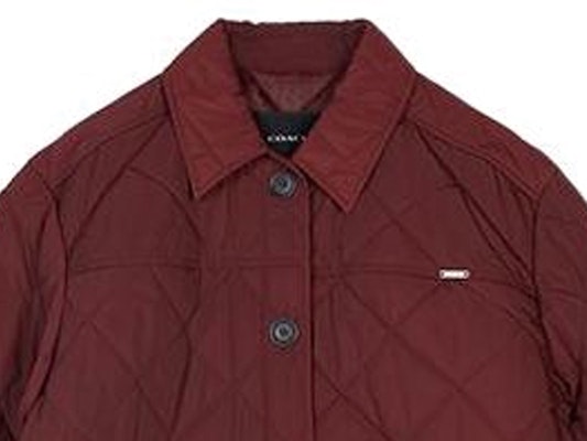 (W) COACH FW22 紅色絎縫單排扣外套 CB818-BUR Purchase (W) COACH FW22 紅色絎縫單排扣外套 CB818-BUR