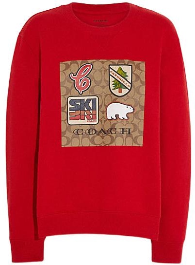 women-coach-fw-22-red-ski-graphic-logo-crewneck-sweatshirt-ce-457-red