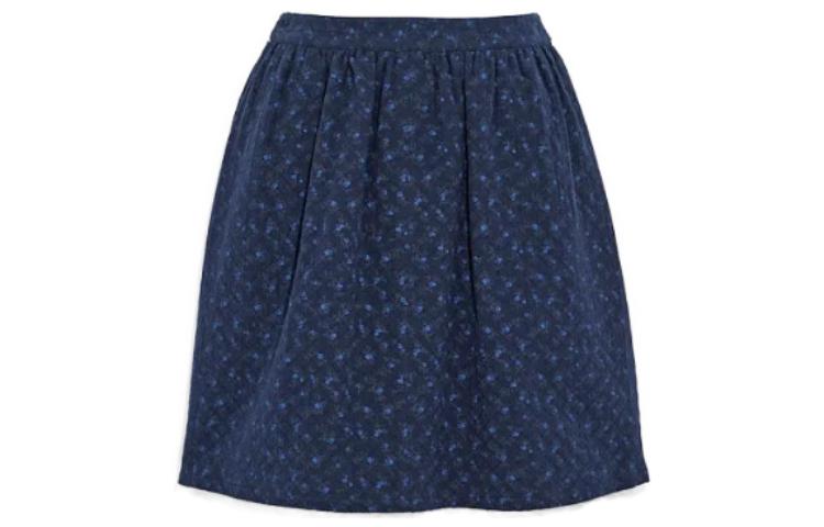 Order (Women) COACH FW22 Quilted Pattern Mini Skirt for Women - Blue C7909-TP9