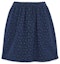 Order (Women) COACH FW22 Quilted Pattern Mini Skirt for Women - Blue C7909-TP9