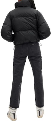 (W) コーチ FW23 ブラック ショートダウンジャケット 暖かい襟 スリムフィット. CL932-BLK Shop (W) コーチ FW23 ブラック ショートダウンジャケット 暖かい襟 スリムフィット. CL932-BLK