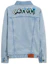 Lookbook (W) COACH FW23 藍色牛仔外套 字母徽標印花 長袖設計 CL324-DEN