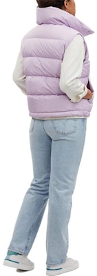 (W) コーチ FW23 グリーンカラー ダウンベスト カジュアルボタンデザイン. CL274-CZS 2