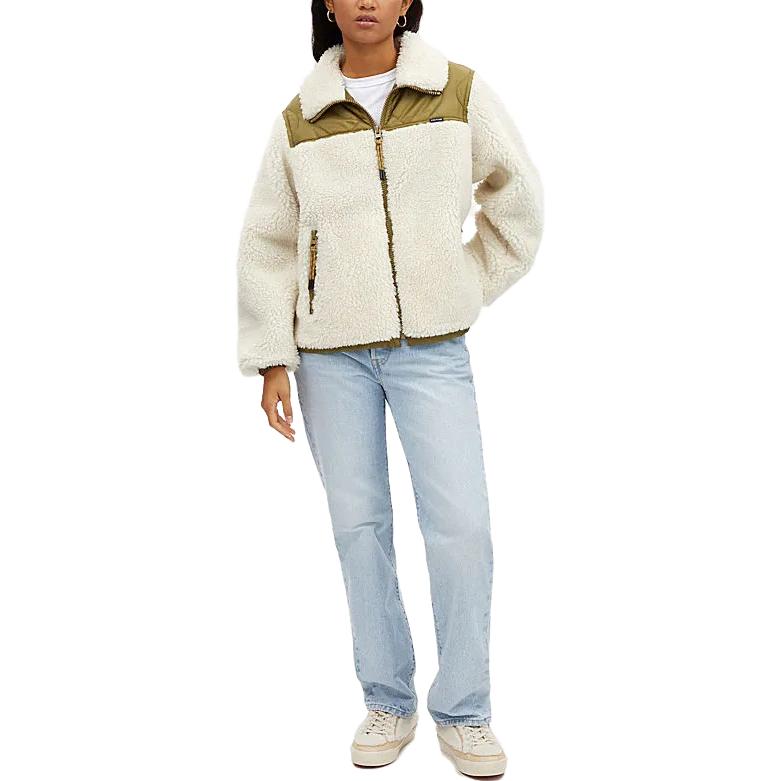 (Women) COACH FW23  Patchwork Quilted Casual Jacket in Cream Color. Cl281-CRM 圖 3