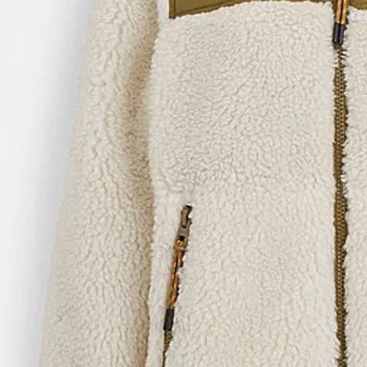 (Women) COACH FW23  Patchwork Quilted Casual Jacket in Cream Color. Cl281-CRM 圖 6