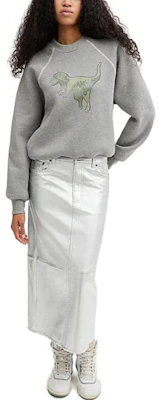 (W) Coach FW23 灰色卡通印花圓領長袖衛衣 CO086-NZ2 Lookbook (W) Coach FW23 灰色卡通印花圓領長袖衛衣 CO086-NZ2