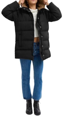 (Women) COACH FW24 Classic Black Long Down Jacket CV927-BLK Lookbook (Women) COACH FW24 Classic Black Long Down Jacket CV927-BLK