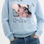 Details for (Women) COACH FW25 Crewneck Sweater with Bunny Intarsia Design CCO71-BLU