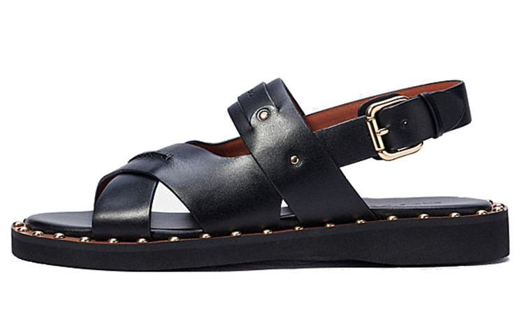 (W) Coach Gemma Sandal 'Black Fashion'