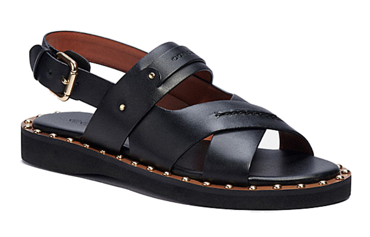 (W) Coach Gemma Sandal 'Black Fashion' 圖 3