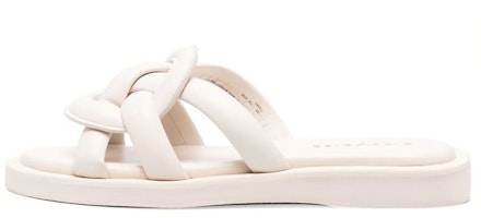 (Women) Coach Georgie 'White Woven Strap' C8983_CHK (Women) Coach Georgie 'White Woven Strap' C8983_CHK