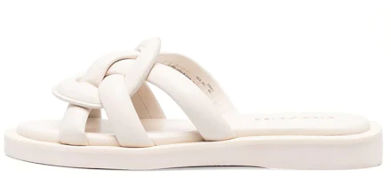 (Women) Coach Georgie 'White Woven Strap' C8983_CHK (Women) Coach Georgie 'White Woven Strap' C8983_CHK