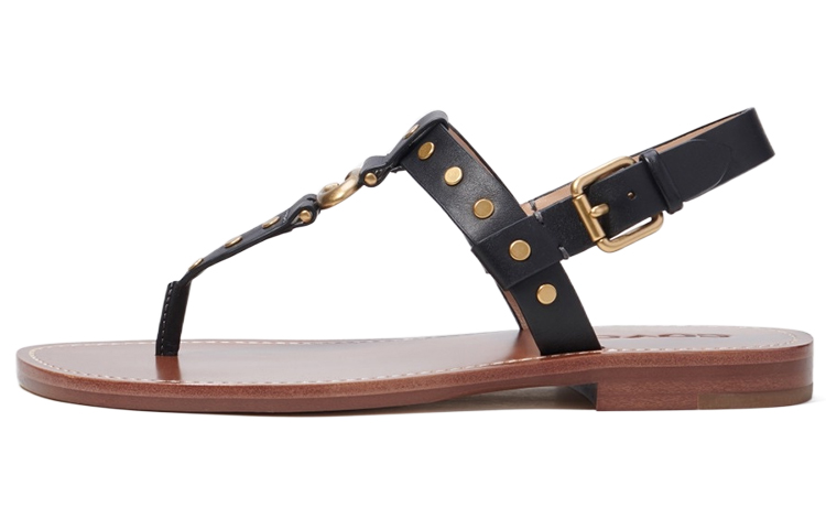 (Women) Coach Hailee 'Brown Buckle Comfort' CI207_BLK