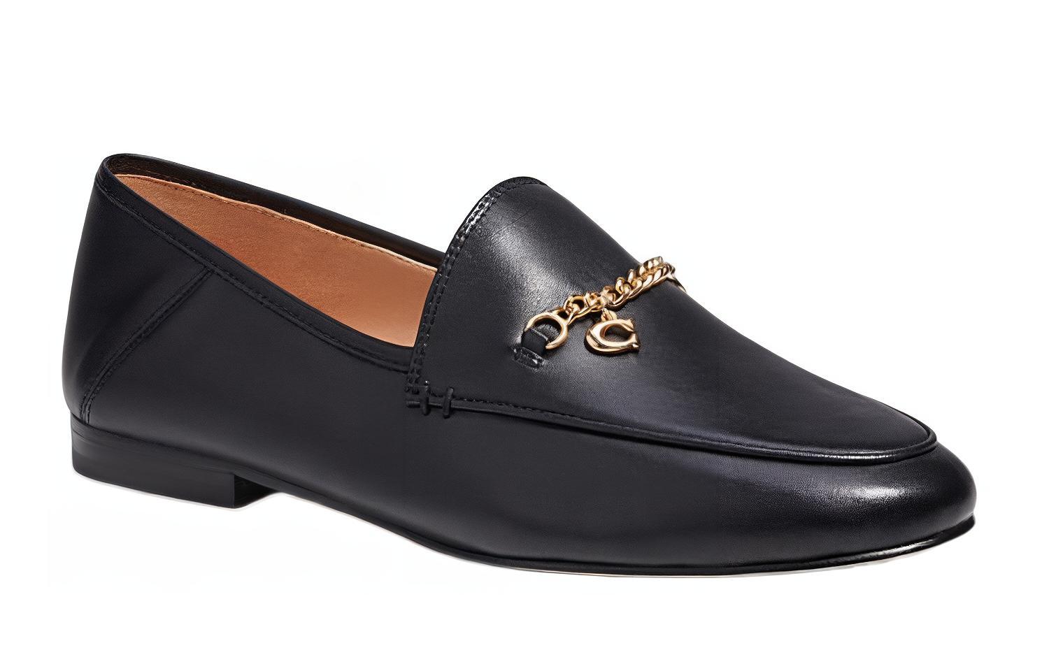 Lookbook (W) 코치 한나 로퍼 (블랙 가죽) CB989_BLK