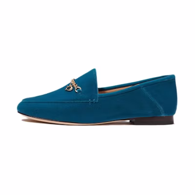 (W) Coach Hanna Slip-On Loafer 'Deep Green Turquoise'