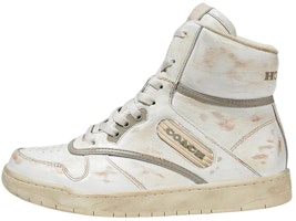 (Women) Coach High-Top Leather Sneaker 'Fashion Beige' CK972_VYO (Women) Coach High-Top Leather Sneaker 'Fashion Beige' CK972_VYO