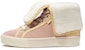 (W) Kasut Kulit Tinggi Coach 'Pink Lace-Up' CE903-V4P