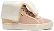 Order (W) Coach High-Top Leder-Sneaker ''Pink Lace-Up'' CE903-V4P
