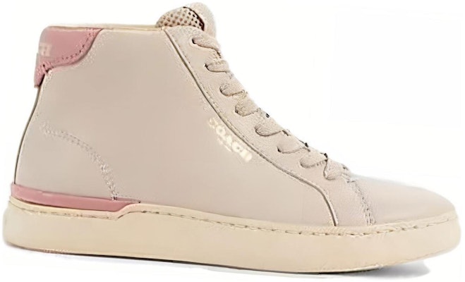 (Women) Coach High-Top Sneaker 'Pink Leather Comfort' G5366_QB4 Order (Women) Coach High-Top Sneaker 'Pink Leather Comfort' G5366_QB4