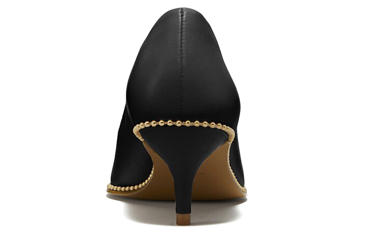 (W) Coach High Heel 'Elegant Smooth Black Leather' 圖 4