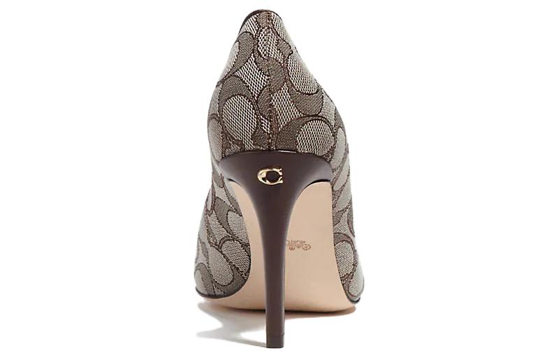 Order (W) (女性用) コーチ ハイヒール 'シンプル グレー＆ホワイト' CD293-S8W CD293-S8W