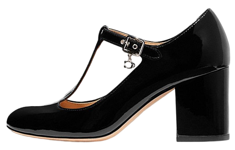(Women) Coach High Heel Pumps 'Patent Black' CE942-BLK