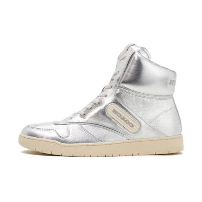 (W) Coach High-Top Sneaker 'Silver'