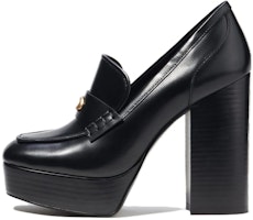 (Women) Coach Ilyse 'Black Square Toe Block Heel' CN142_BLK (Women) Coach Ilyse 'Black Square Toe Block Heel' CN142_BLK