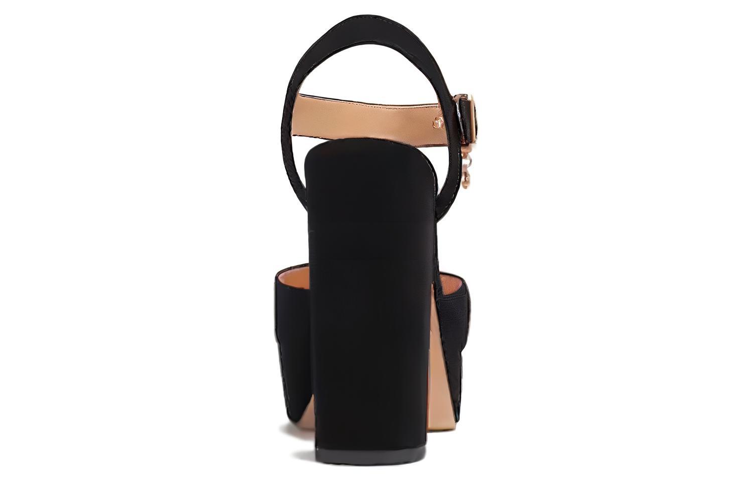 (W) Coach Isabella Buckle 'Fashion Chunky High Heel Black' 圖 4