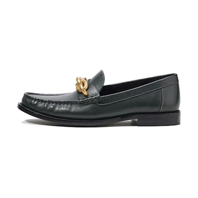 (W) Coach Jess Leather Loafer 'Green'