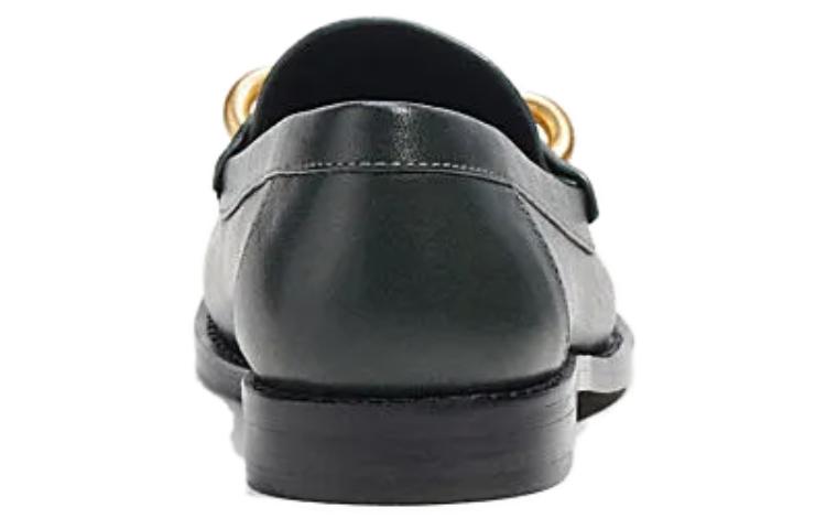 (W) Coach Jess Leather Loafer 'Green' 圖 4