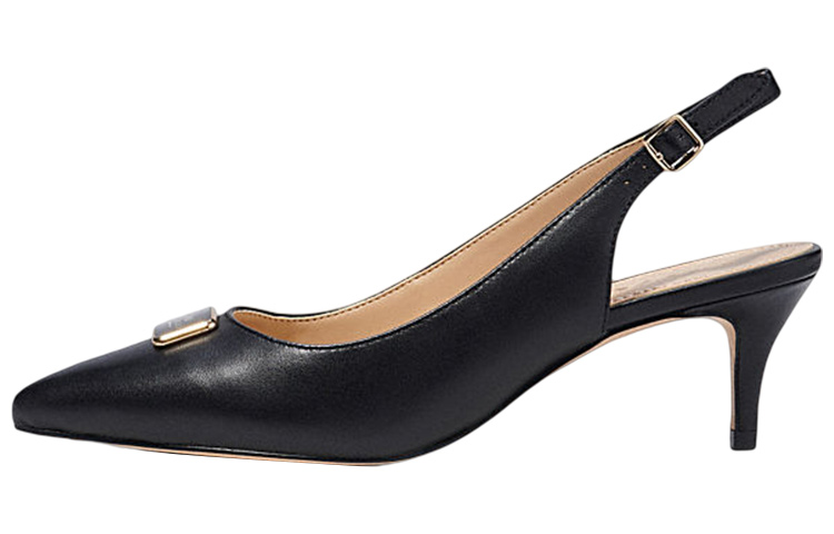 (Women) Coach Jillian 'Black Buckle Pointed-Toe Stiletto' CC704_BLK