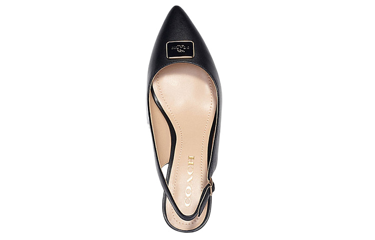 (W) Coach Jillian 'Black Buckle Pointed-Toe Stiletto' 圖 3