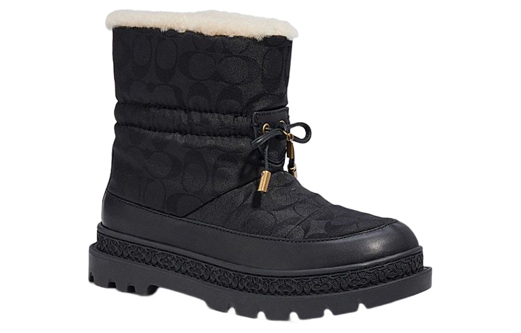 (W) Coach Kailee 'Polyester Ankle Boot Black' 圖 2