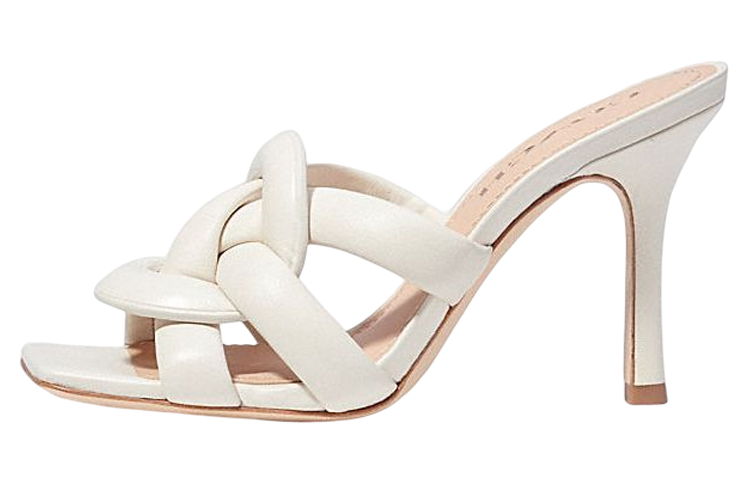 (Women) Coach Kellie Leather High-Heeled Sandal 'White' C8985_CHK