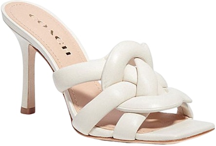 (W) Coach Kellie Sandalia de Tacón en Piel 'Blanco' C8985_CHK Order (W) Coach Kellie Sandalia de Tacón en Piel 'Blanco' C8985_CHK