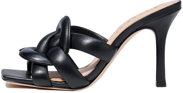 (W) 蔻驰Kellie黑色高跟皮面拖鞋 C8985_BLK Buy (W) 蔻驰Kellie黑色高跟皮面拖鞋 C8985_BLK