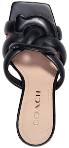 (W) 蔻驰Kellie黑色高跟皮面拖鞋 C8985_BLK Lookbook (W) 蔻驰Kellie黑色高跟皮面拖鞋 C8985_BLK