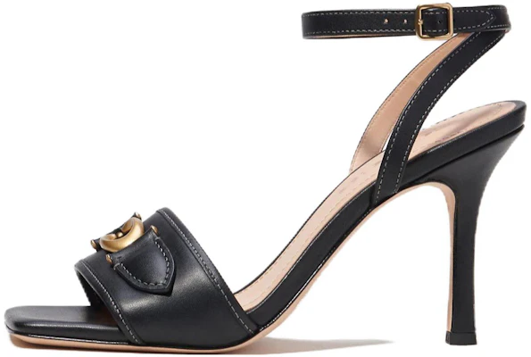 (W) Coach Kyra Leren Open-Teen Sandalen ''Zwart'' Fashion CI205_BLK Buy (W) Coach Kyra Leren Open-Teen Sandalen ''Zwart'' Fashion CI205_BLK