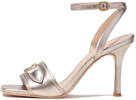(Women) Coach Kyra Leather Fashion Peep-Toe Slide Sandal 'White' CI206_POG (Women) Coach Kyra Leather Fashion Peep-Toe Slide Sandal 'White' CI206_POG