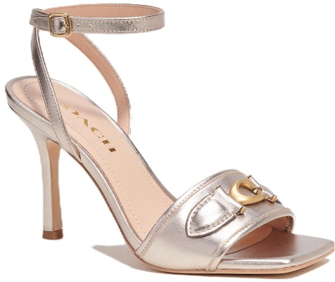 (W) Sandal Coach Kyra Kulit Peep-Toe Fesyen 'Putih' CI206_POG Order (W) Sandal Coach Kyra Kulit Peep-Toe Fesyen 'Putih' CI206_POG