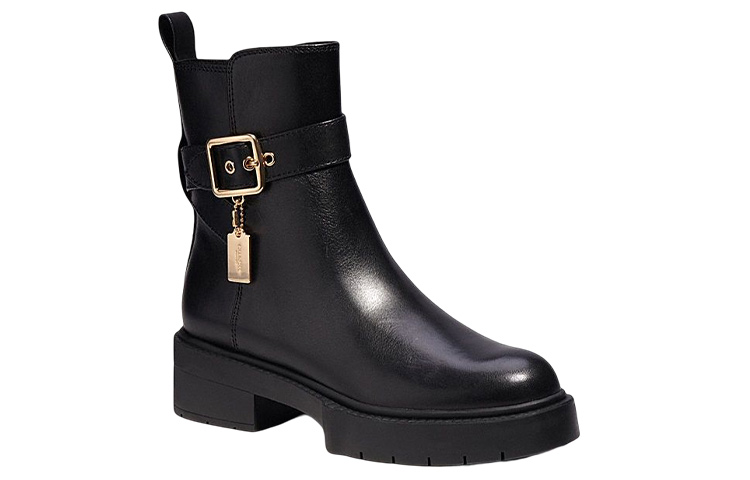 (W) Coach Lacey Boot 'Black' 圖 3