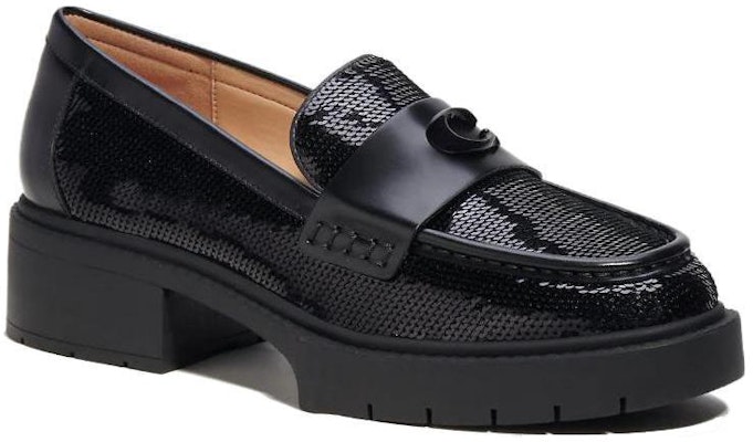 (Women) Coach Leah 'Black Leather Loafer' CM755_BLK Lookbook (Women) Coach Leah 'Black Leather Loafer' CM755_BLK