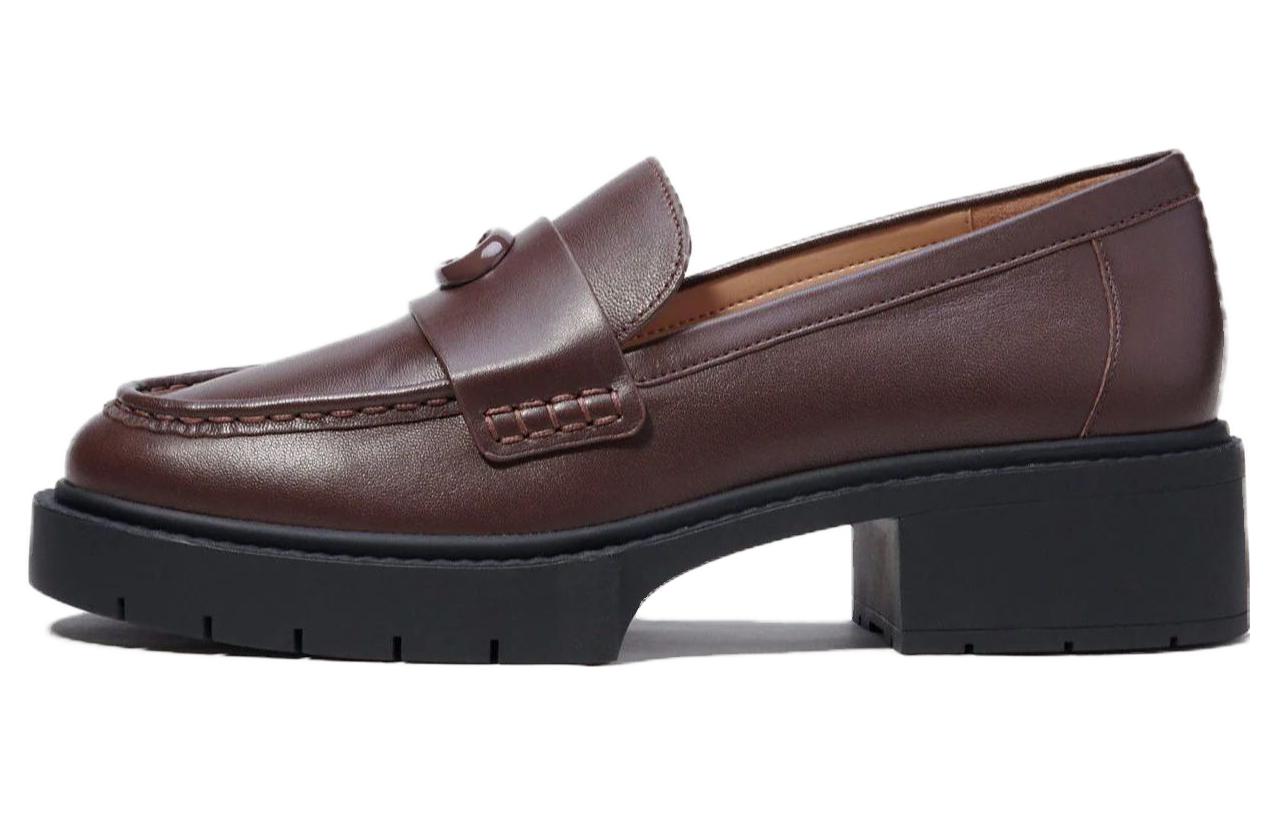 (W) Coach Leah Loafer 'Brown CMFT'