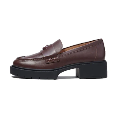 (W) Coach Leah Loafer 'Brown CMFT'