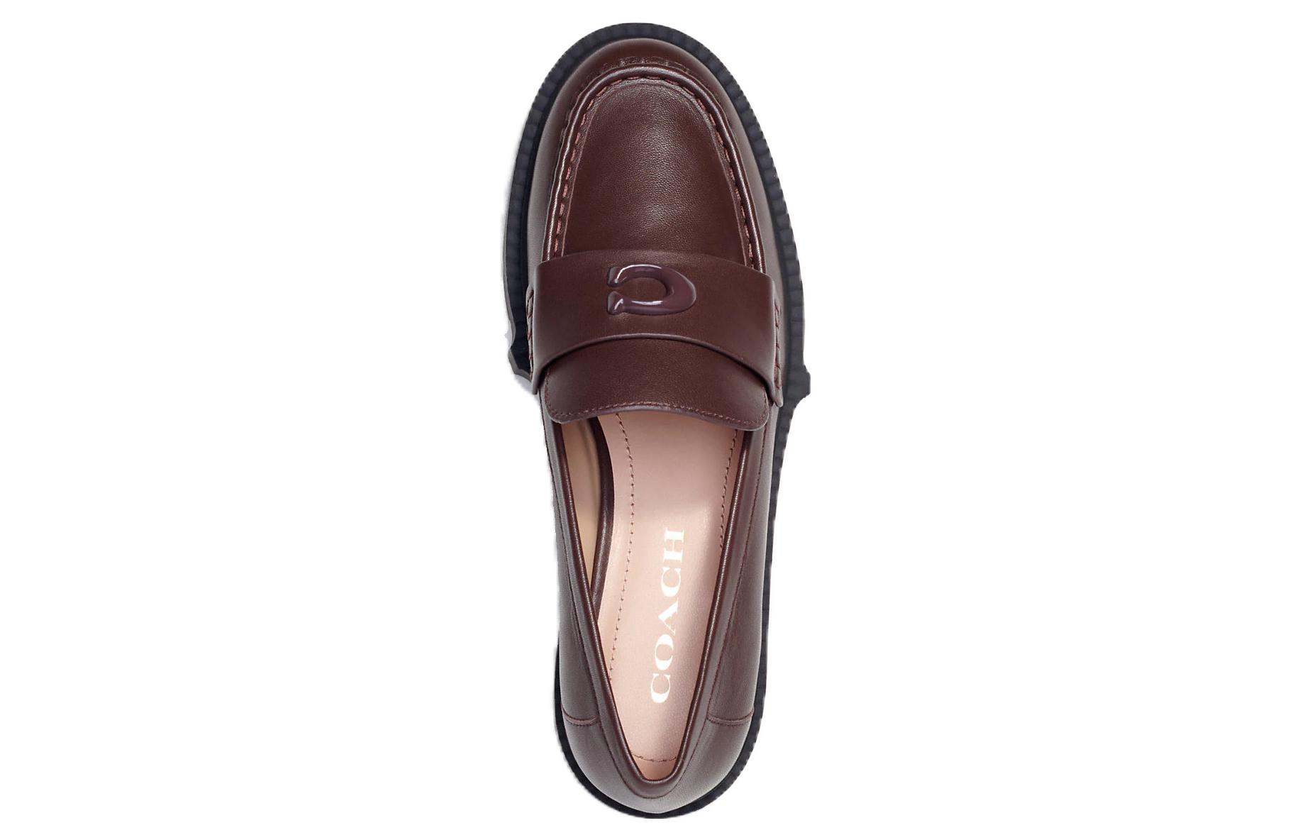 (W) Coach Leah Loafer 'Brown CMFT' 圖 3