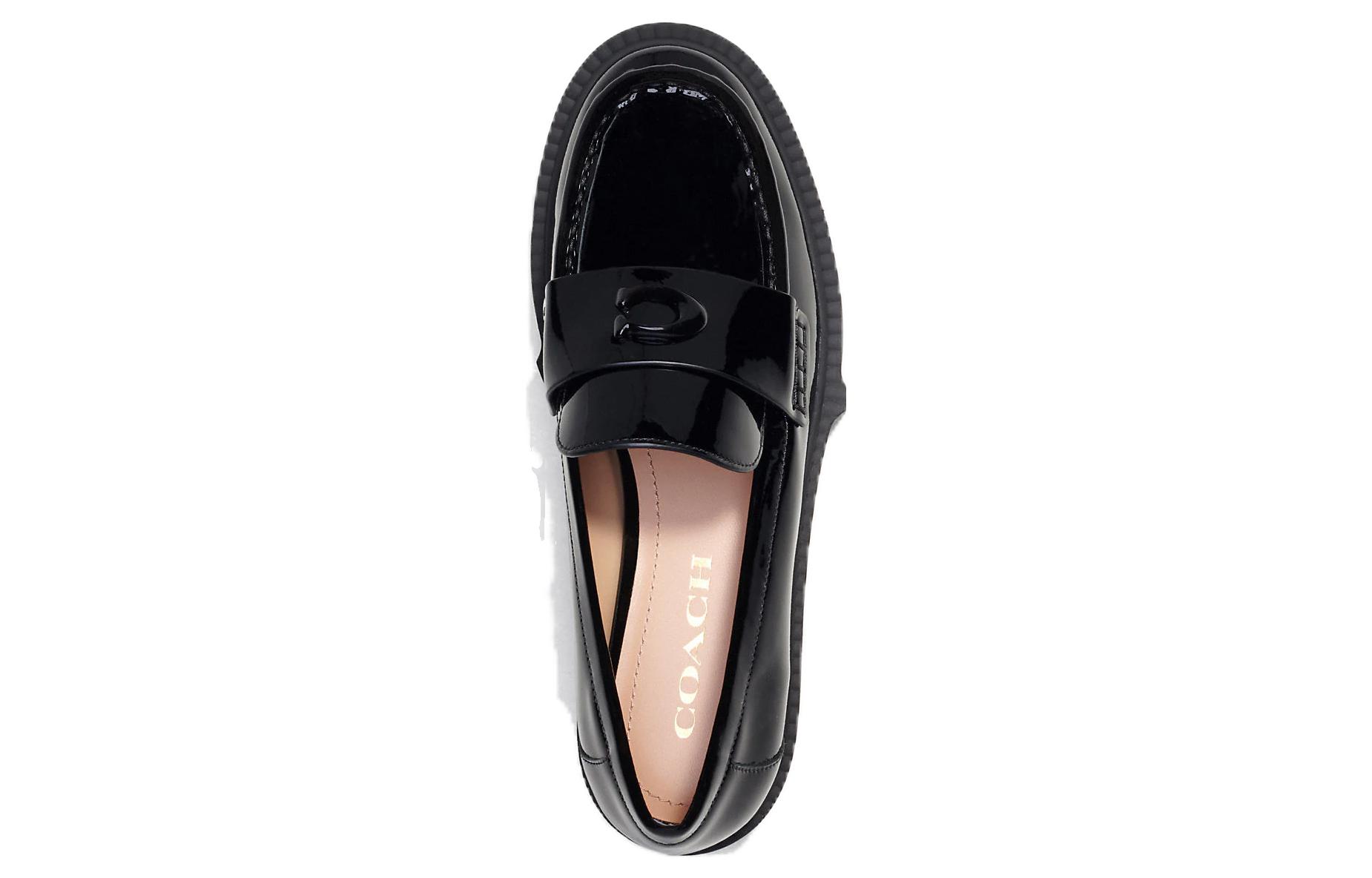 (W) Coach Leah Loafer 'Patent Black' 圖 3