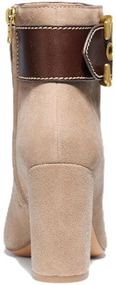 (Women) Coach Leather Ankle Boot 'Beige Comfort' G4617_OAT Shop (Women) Coach Leather Ankle Boot 'Beige Comfort' G4617_OAT