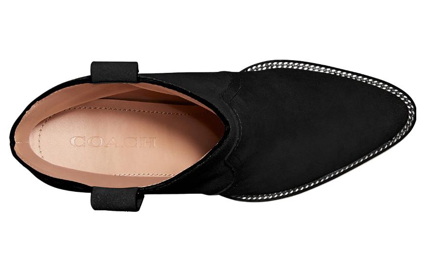 (W) Coach Leather Ankle Boot 'Casual CMFT Black' 圖 3